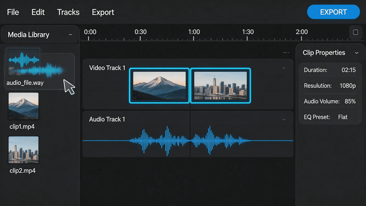 AI Music Video Maker: Add Audio To AI-Generated Video [2026]