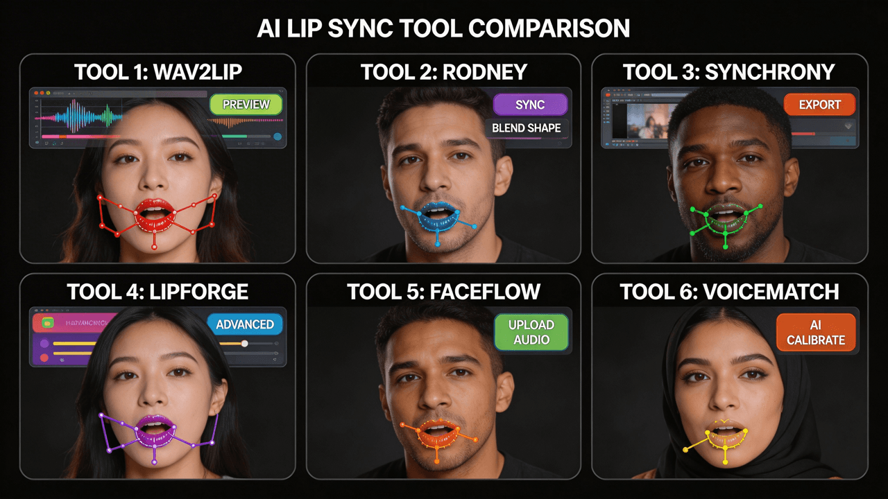 Best AI Lip Sync Music Video Tools Compared [2026]