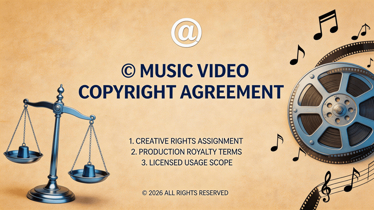 Music Video Copyright Guide: AI Tools, Pre-Licensed Music & Commercial Use [2026]