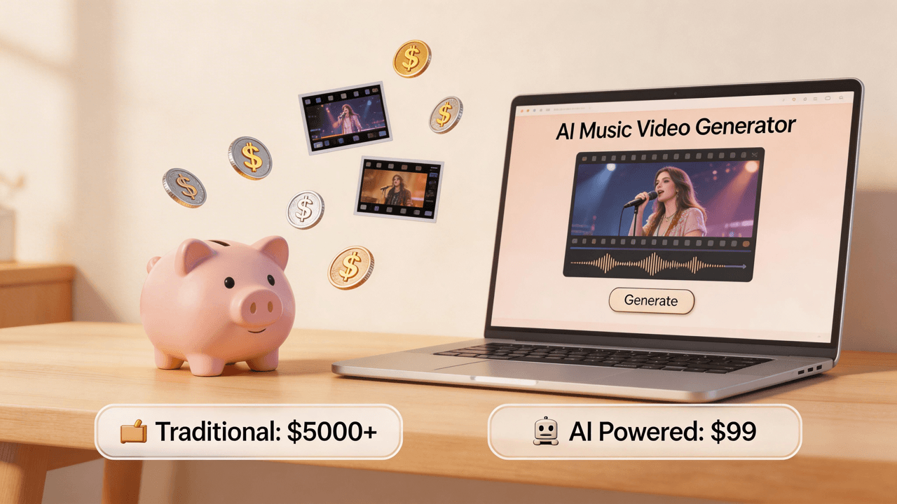 Cheapest Way to Make a Music Video in 2026 Cheapest Way to Make a Music Video in 2026
